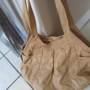 Camel colored indie purse